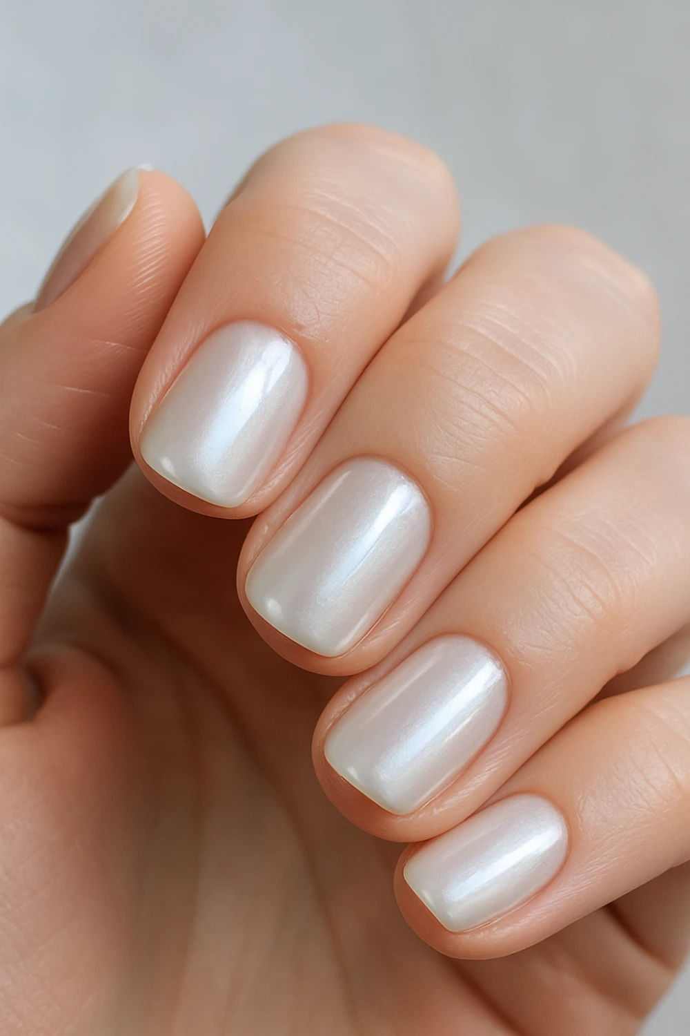 Arctic Pearl Sheen Nails