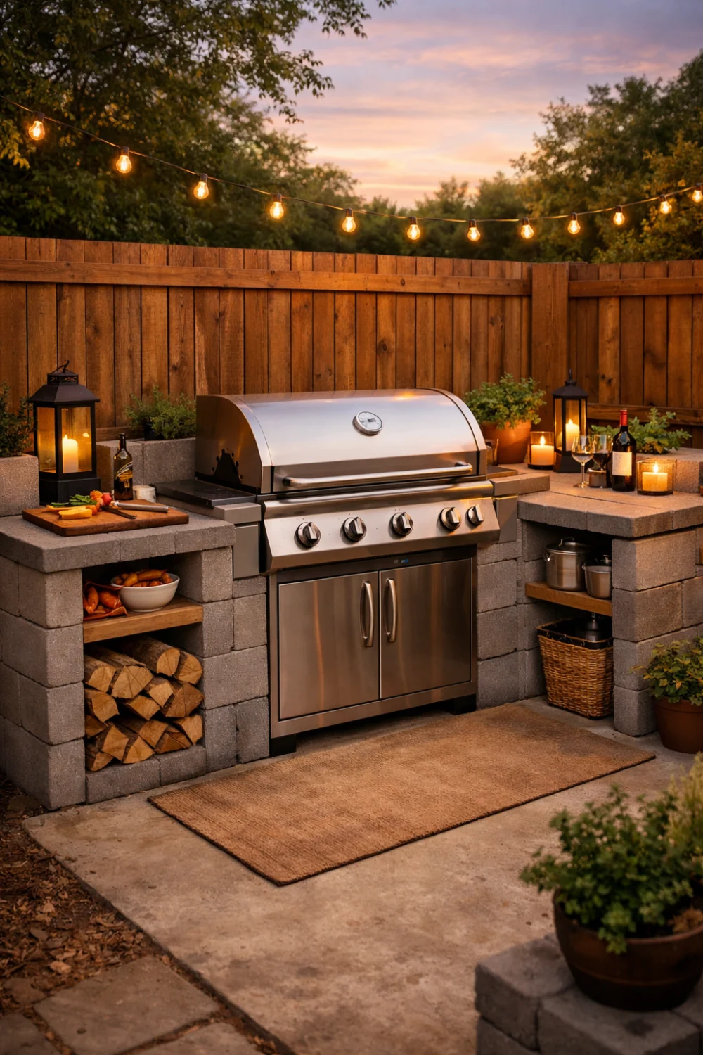 Build Around Your Grill or Cooking Station