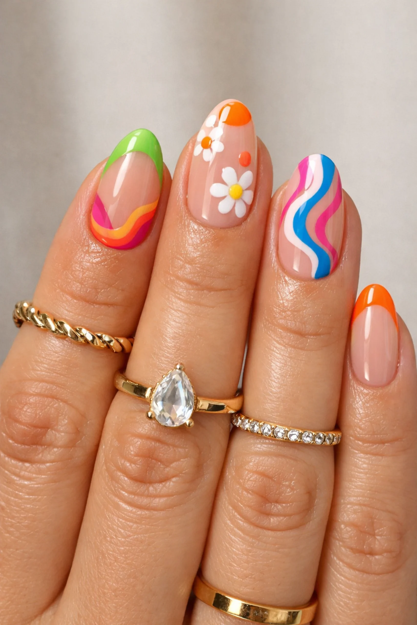 Color Pop Nails