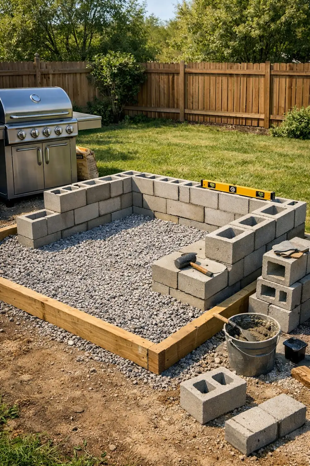 Create a Strong and Level Foundation