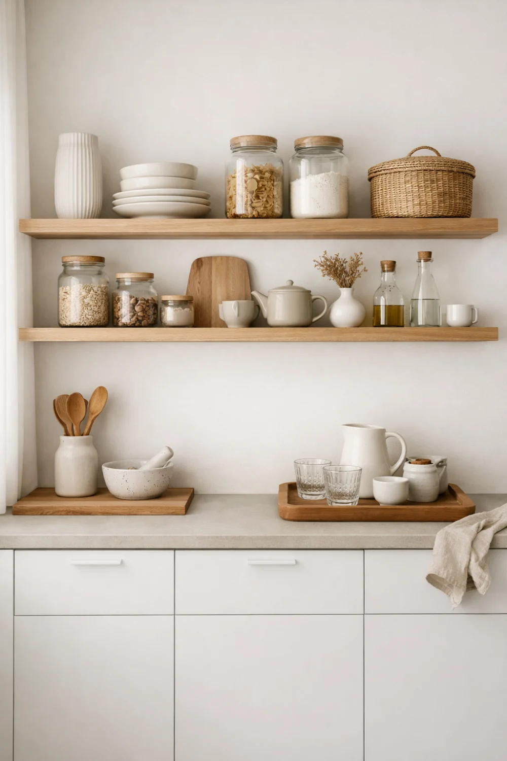 Curated Display Instead of Visual Clutter