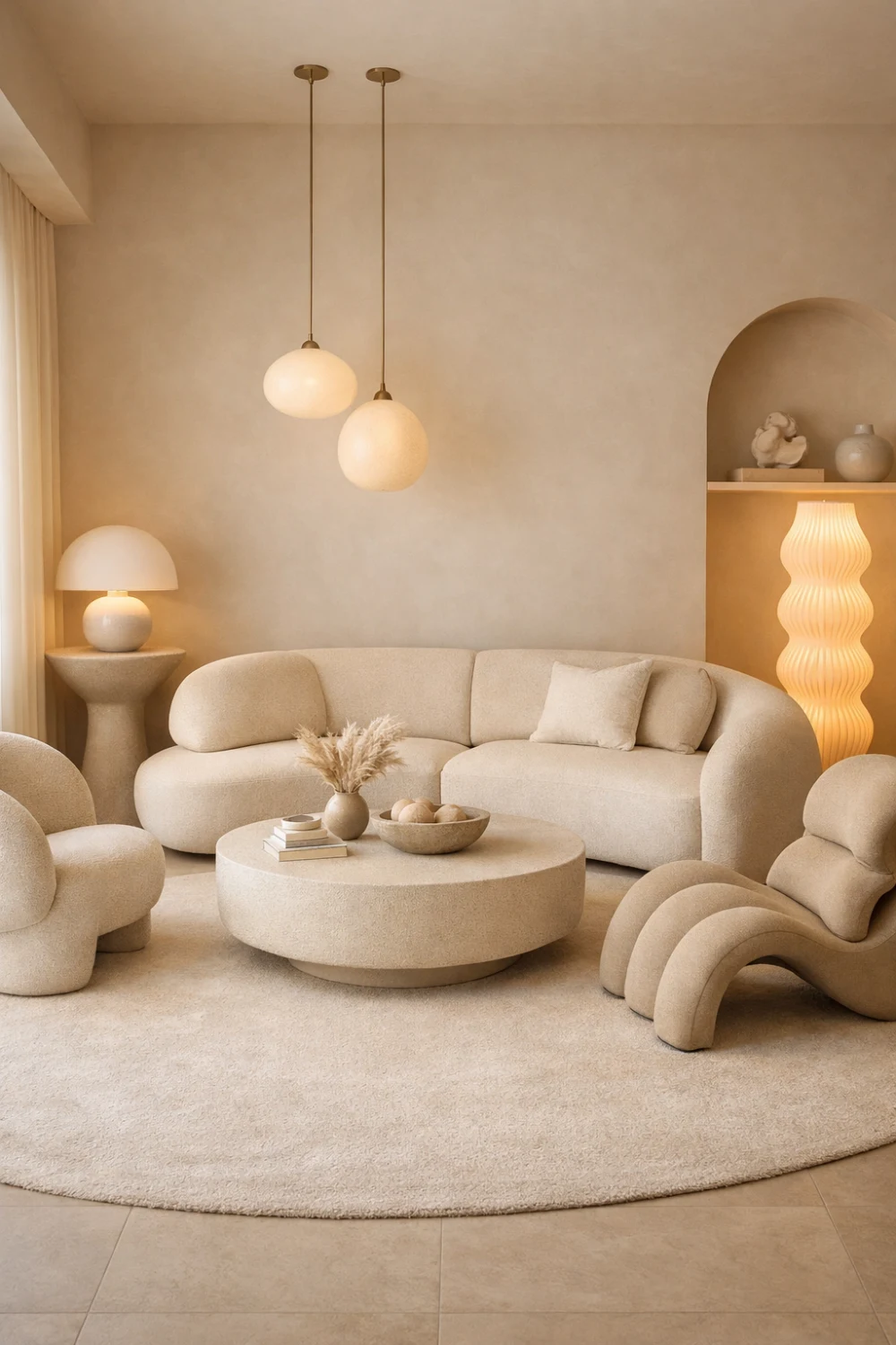 Curved and Sculptural Furniture Shapes