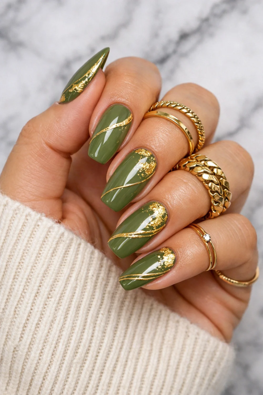 Gold and Greens