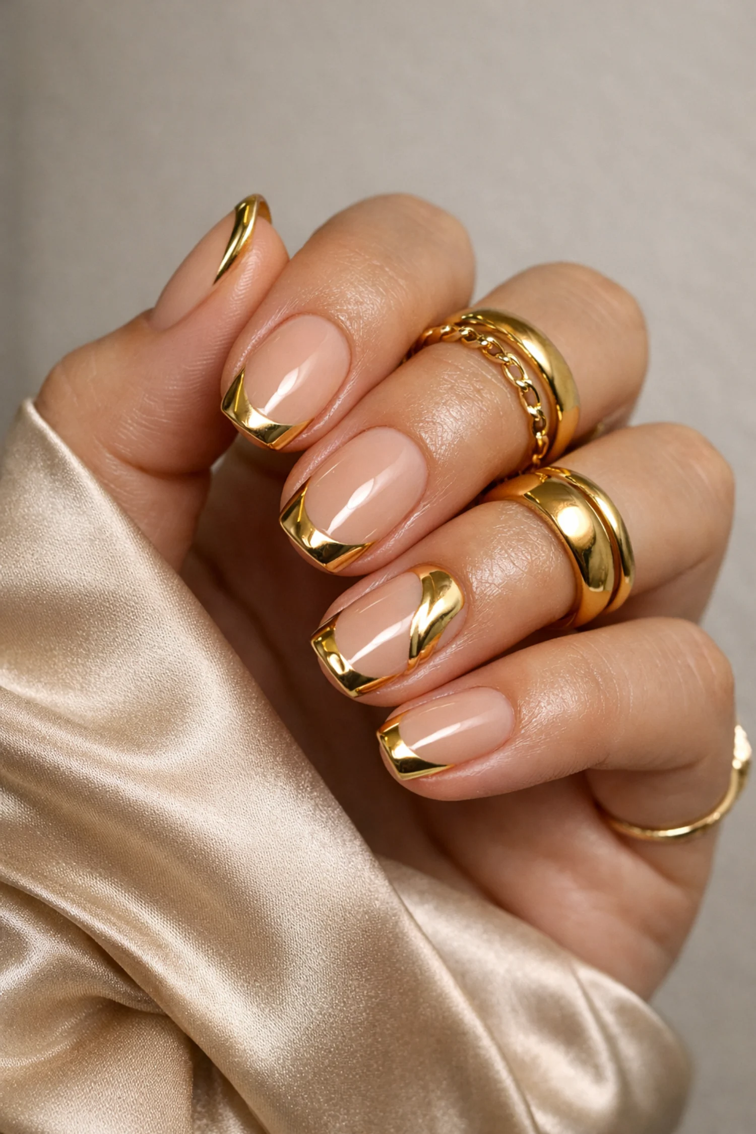 Gold and Nude