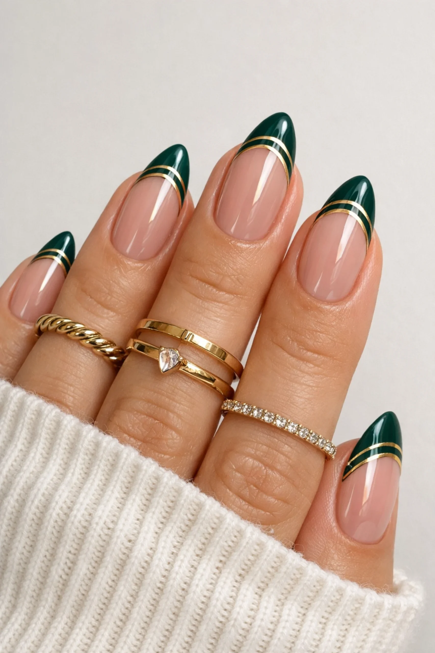 Green and Gold Double French