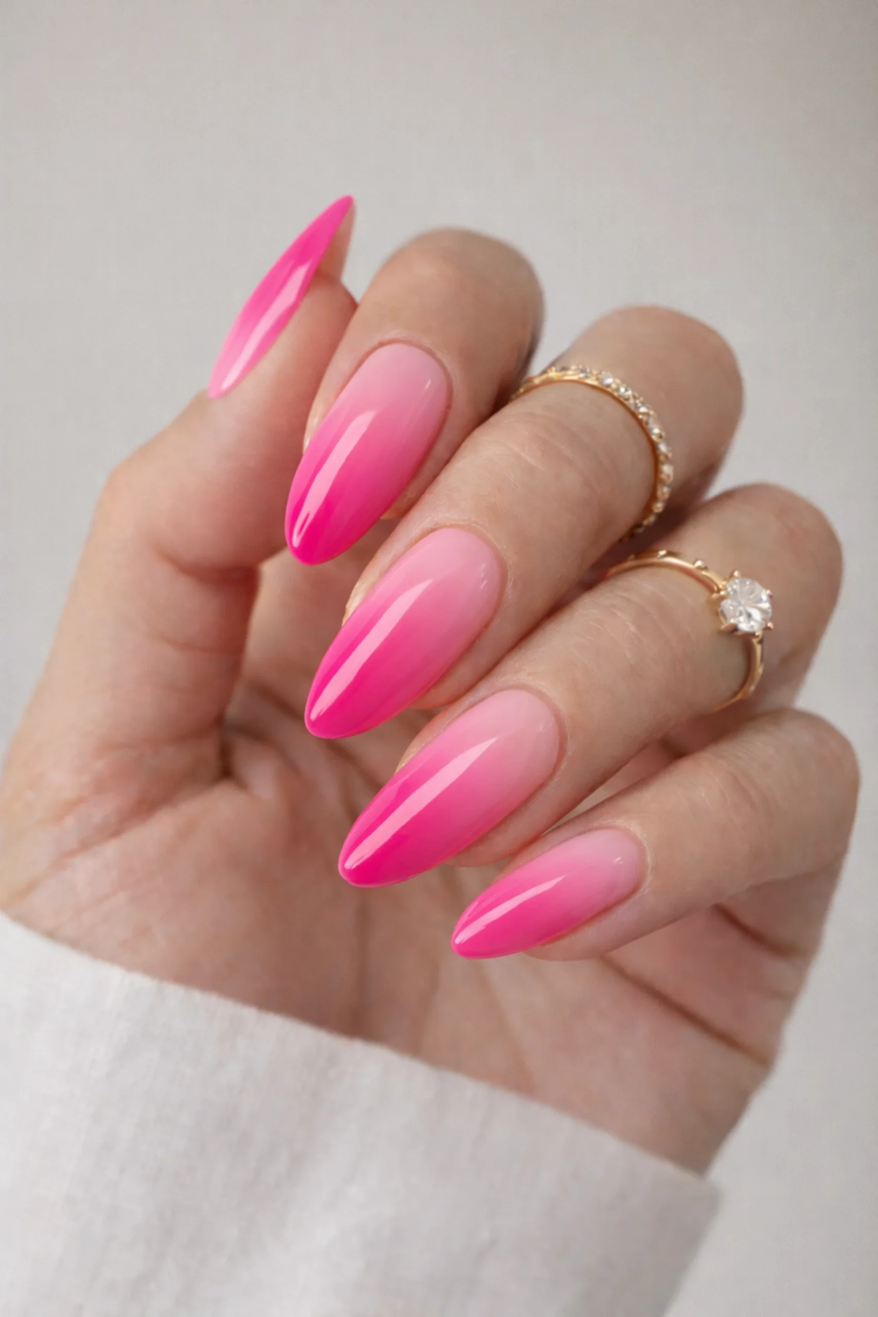 Hot Pink Gradient Fade