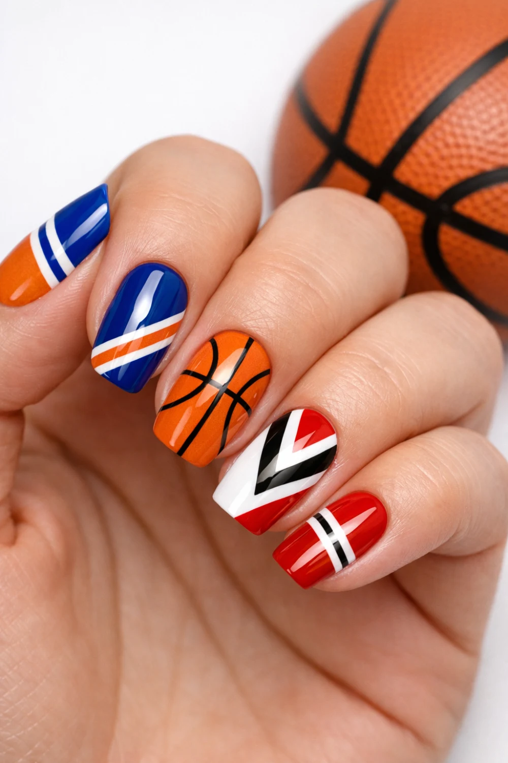 March Madness Nails