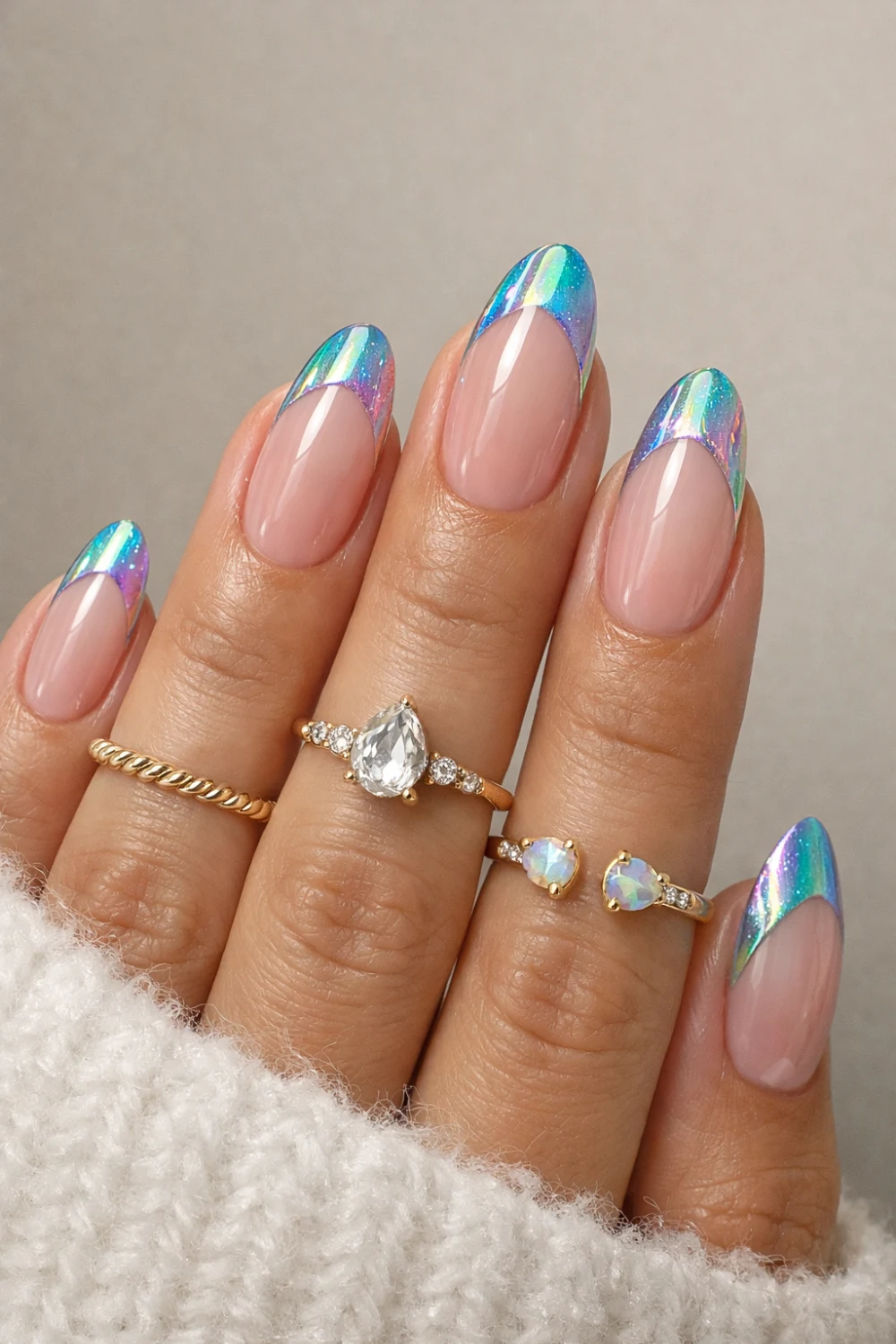 Mermaid French Tips