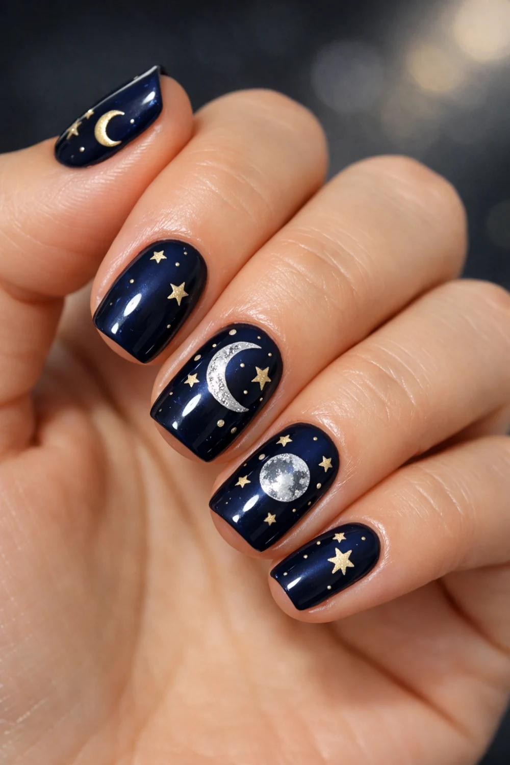Moon and Stars
