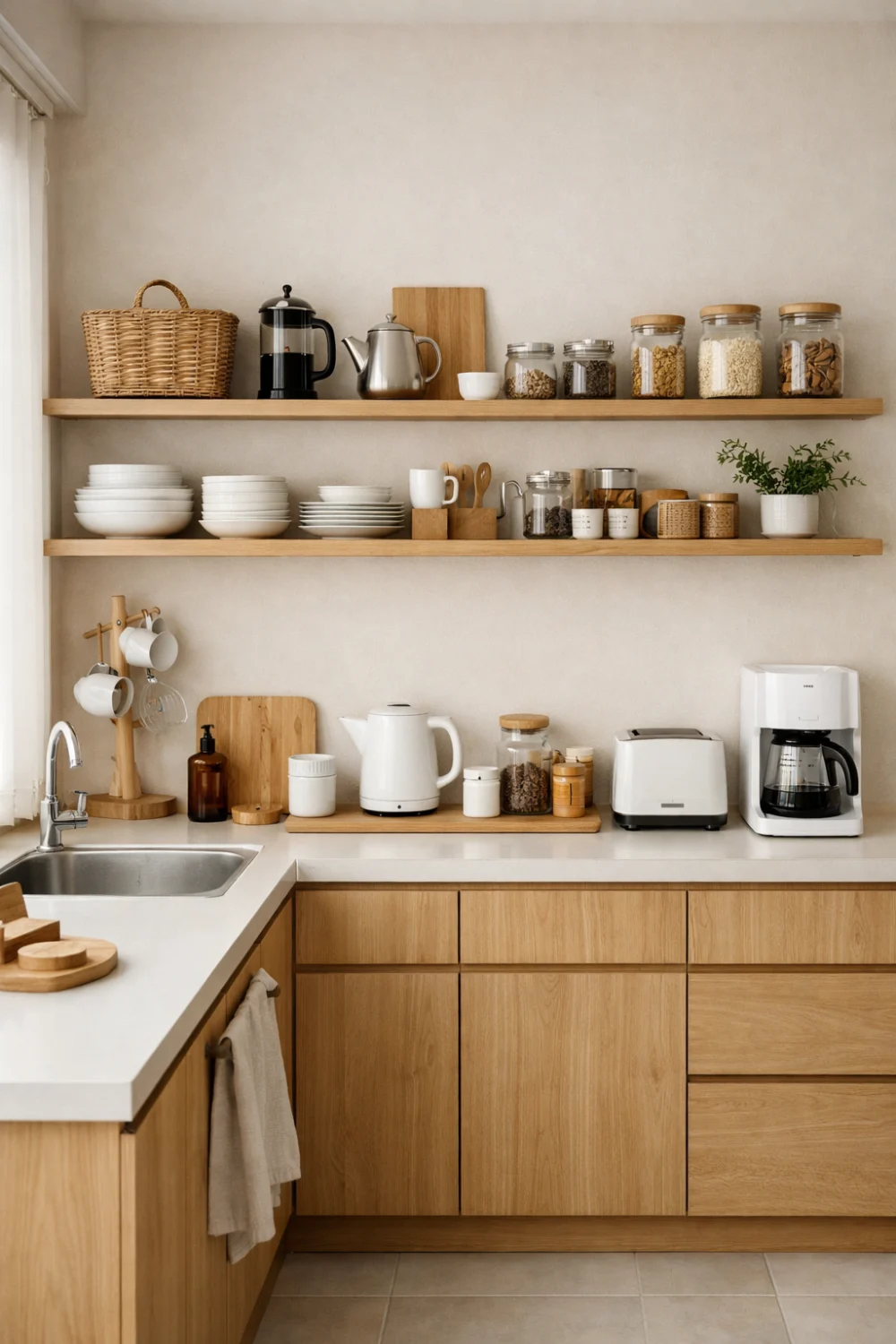 Open Shelving Used Thoughtfully
