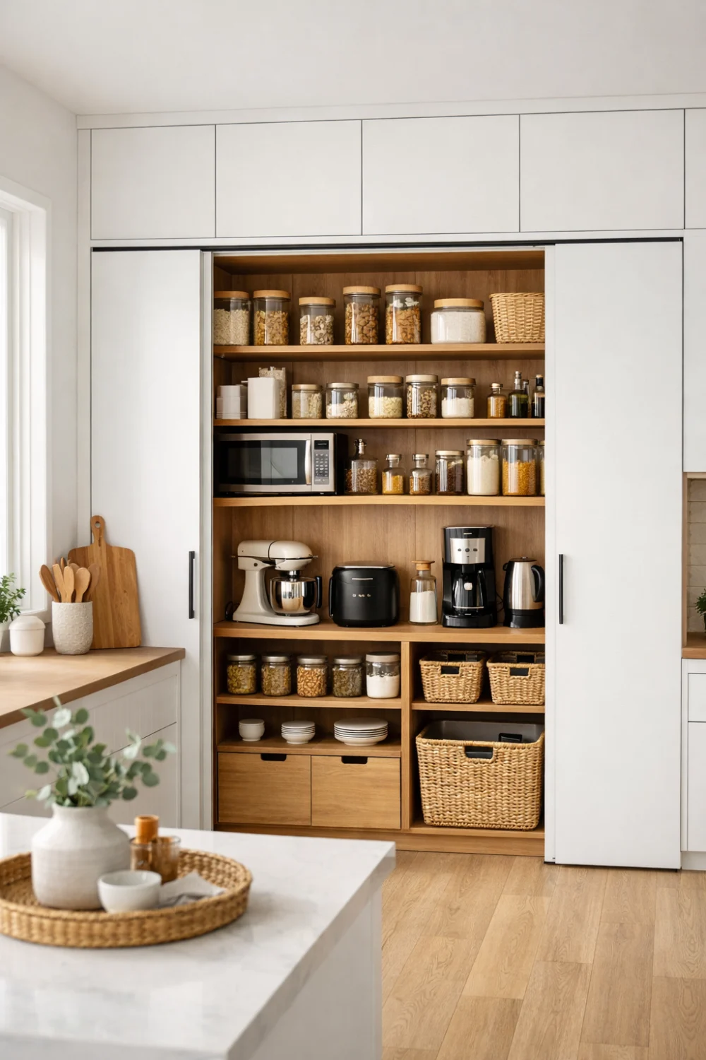 Pantry Zones as Functional Anchors