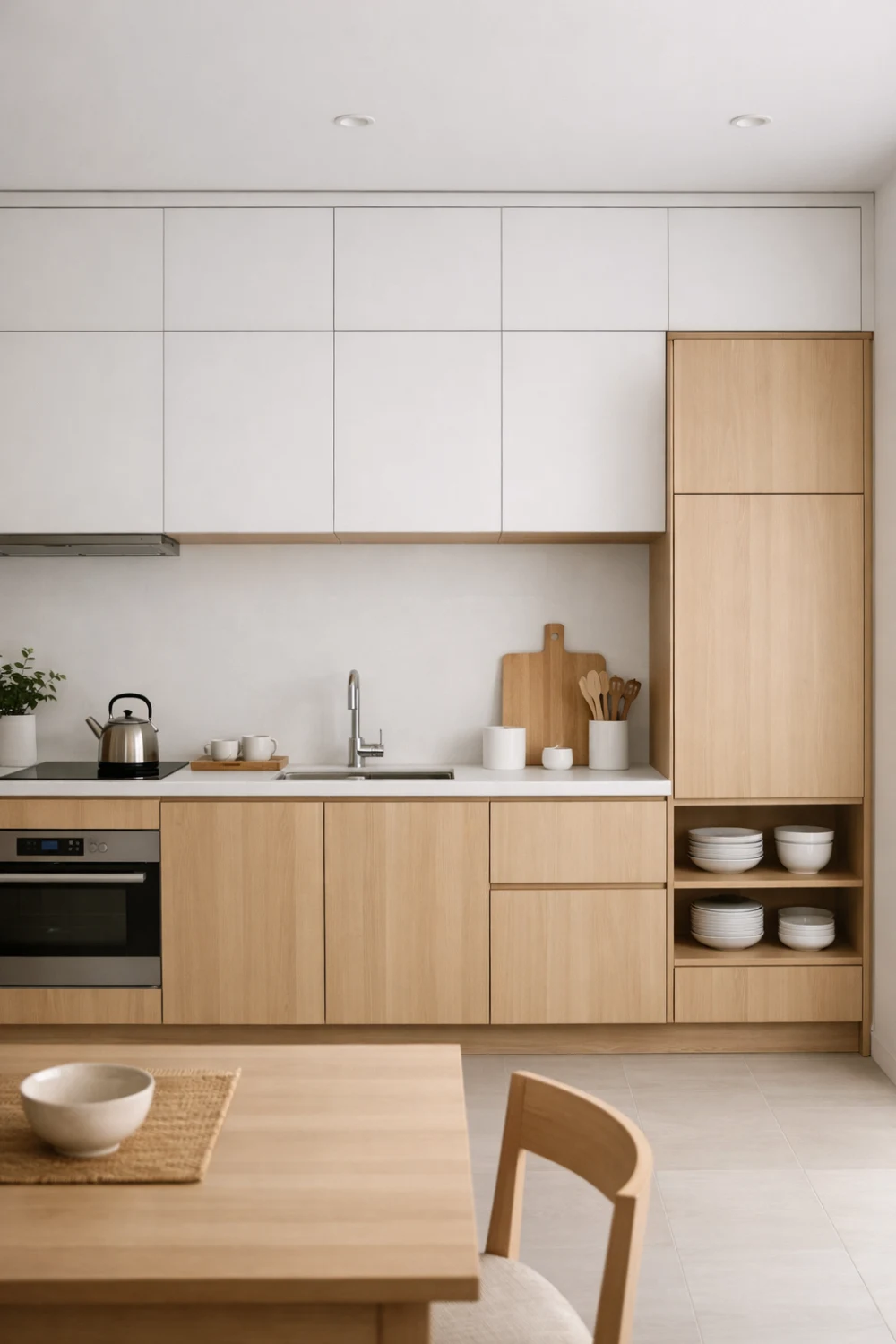 Simple Cabinet Forms with Clean Lines