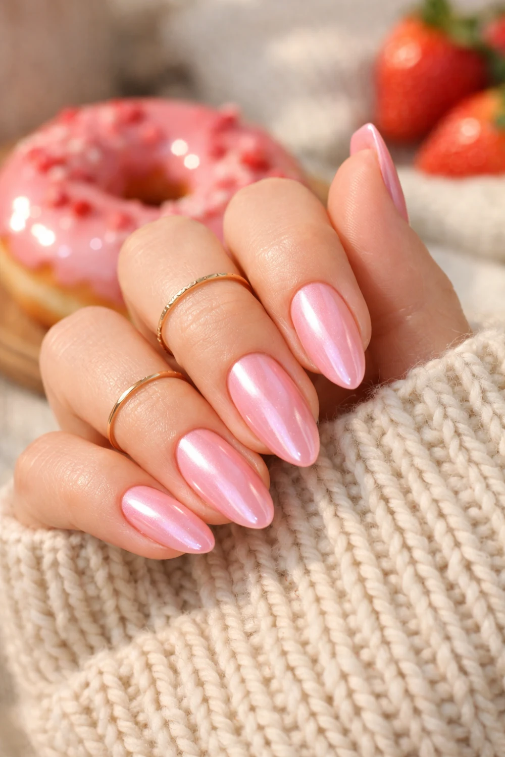 Strawberry Glazed Donut