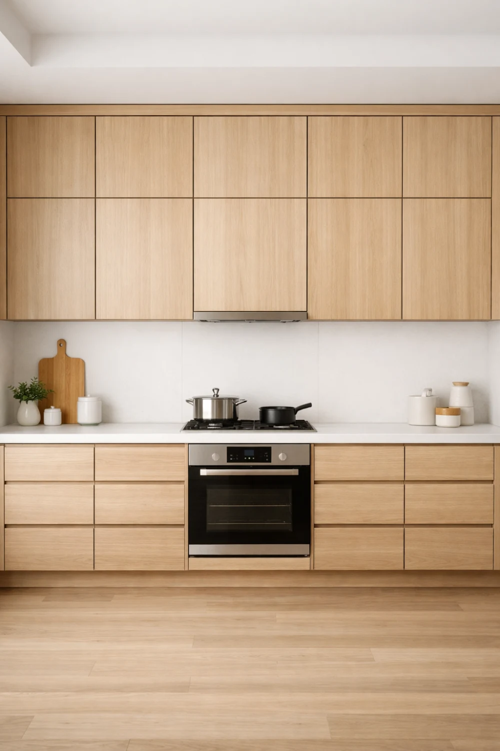 Thoughtful Cabinet Width for Balanced Design