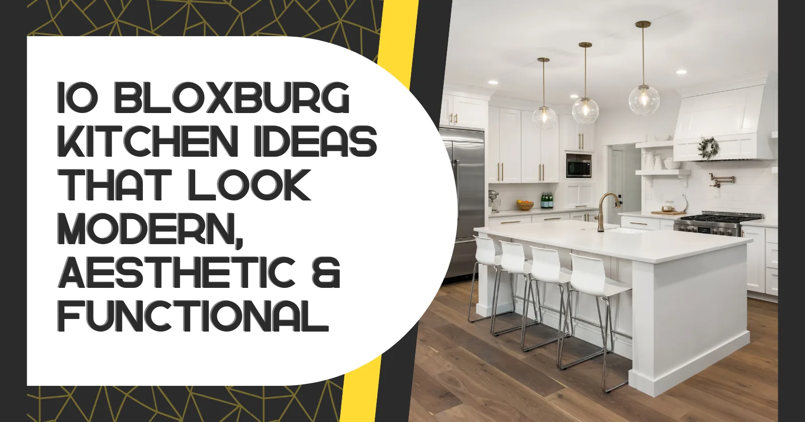10 Bloxburg Kitchen Ideas That Look Modern, Aesthetic & Functional