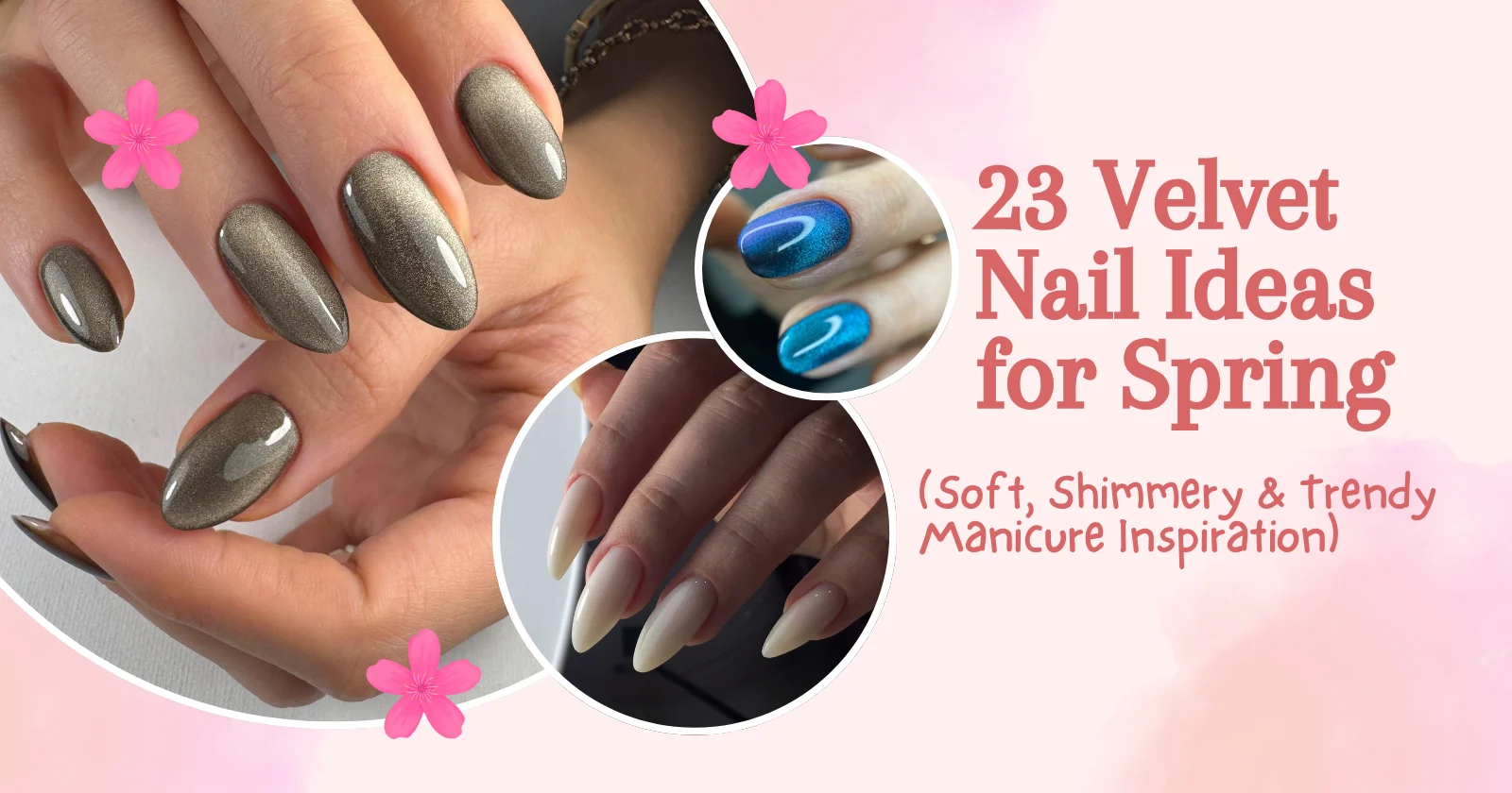23 Velvet Nail Ideas for Spring