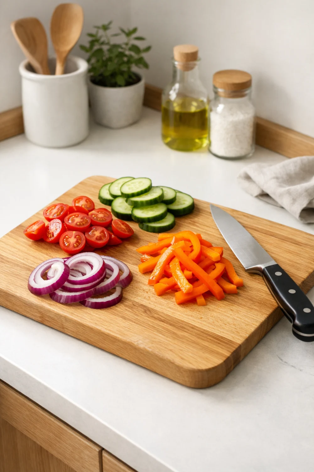 Compact Cutting Board (Wood or Composite)