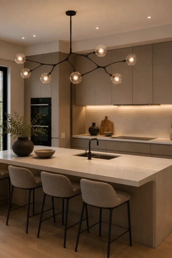Sculptural Chandeliers as Statement Pieces